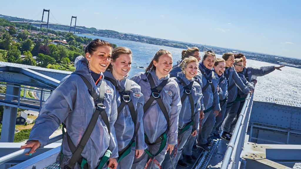 Bridgewalking auf der alten Lillebælt-Brücke