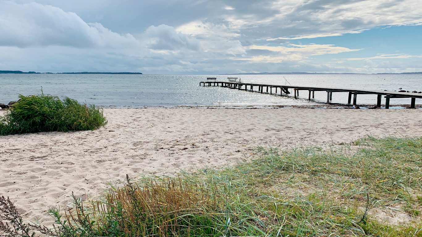 Fahrradtour am Egsmark Strand