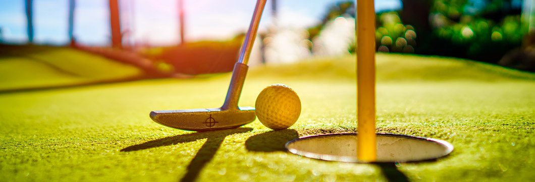 Minigolfanlage in Dänemark