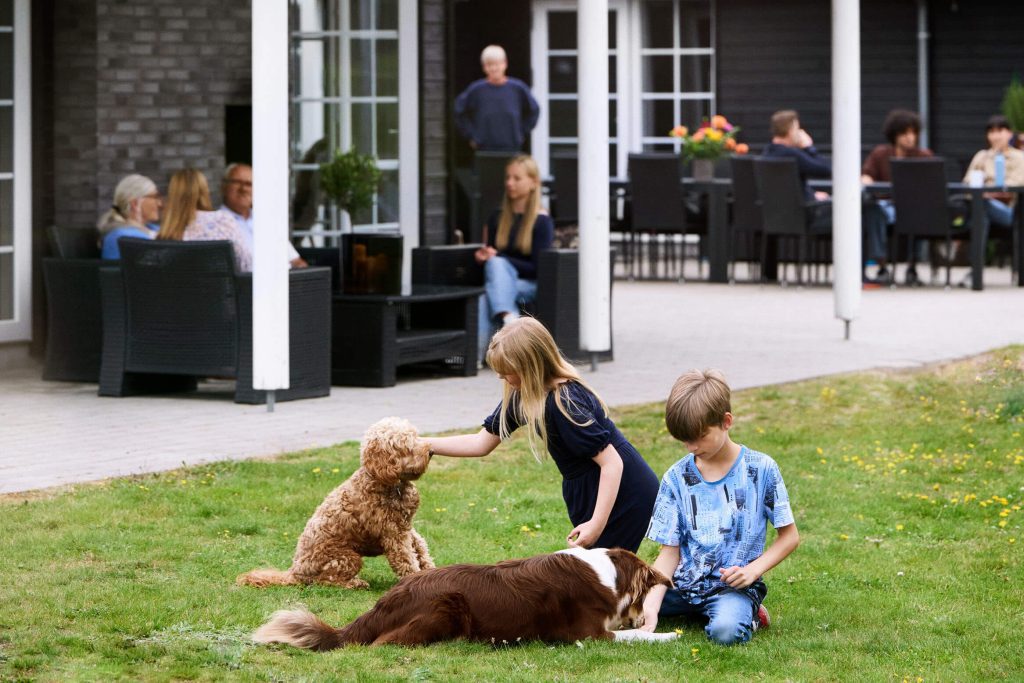 Der Hund ist im Ferienhaus willkommen