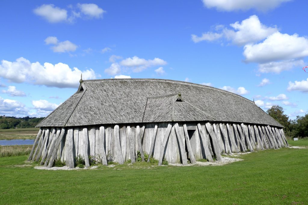 Langhaus Wikingermuseum Fyrkat