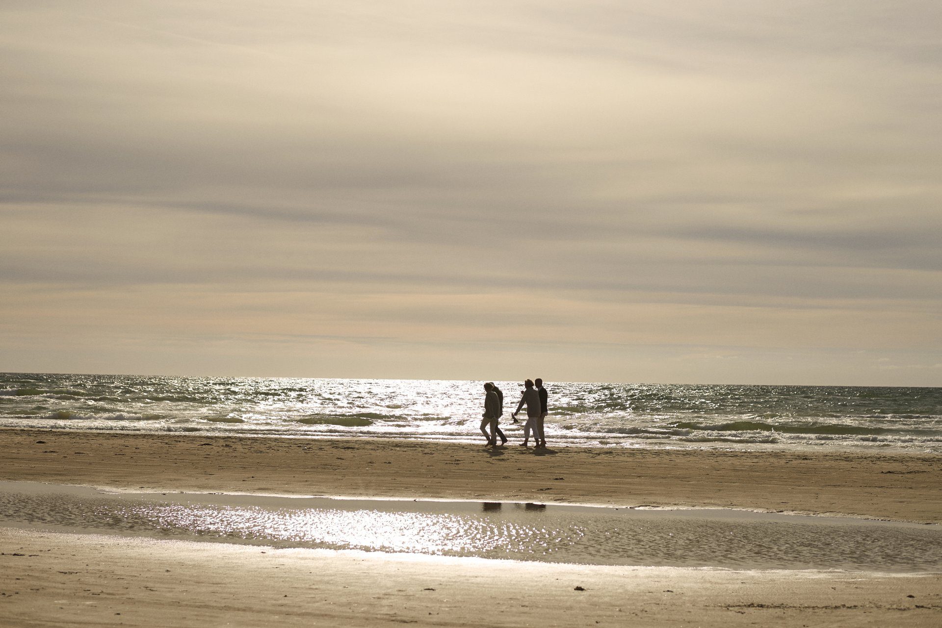 Westjütland im Sommer am Meer