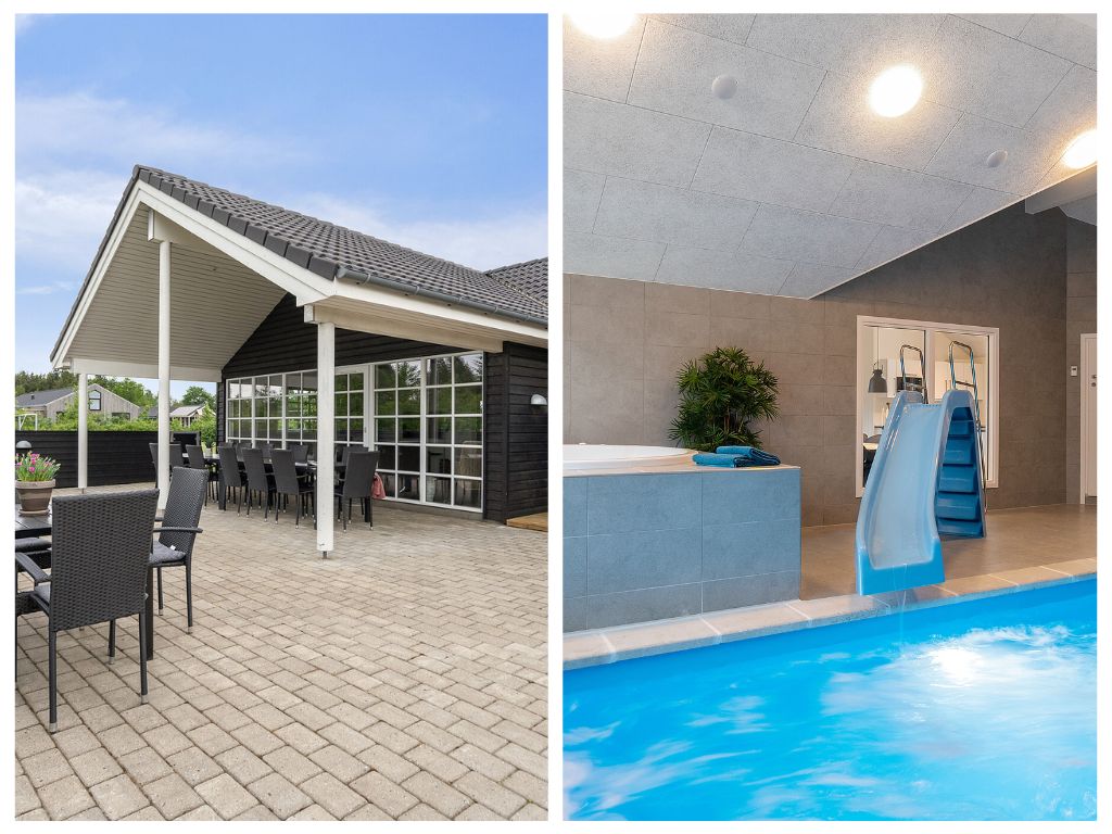 Ferienhaus Dänemark mit Pool in Houstrup Strand,Westjütland, Nordsee