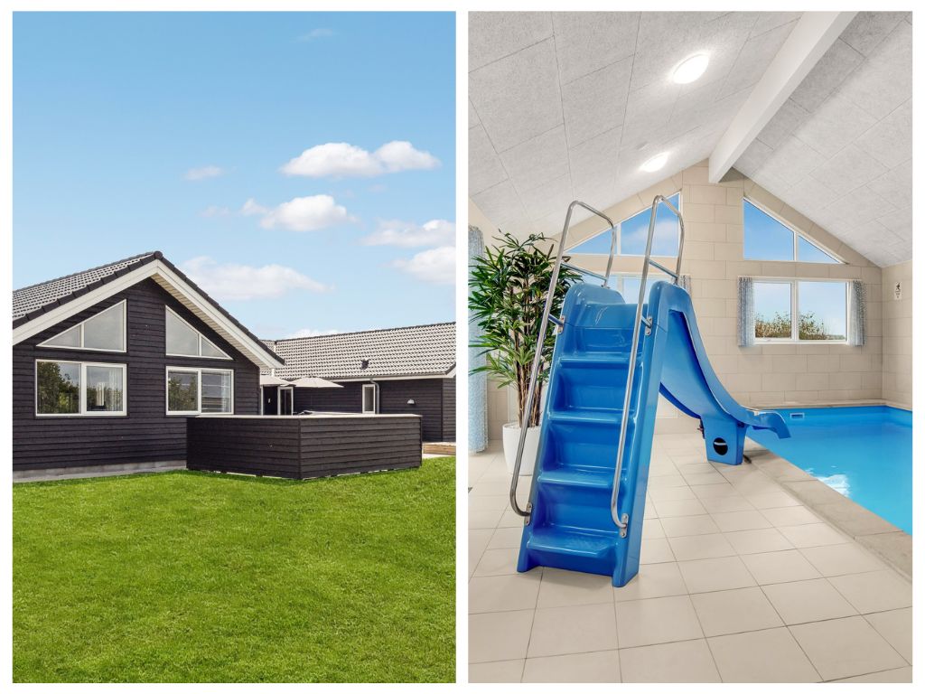 Ferienhaus Dänemark mit Pool in Nr. Lyngby, Nordjütland an der Nordsee