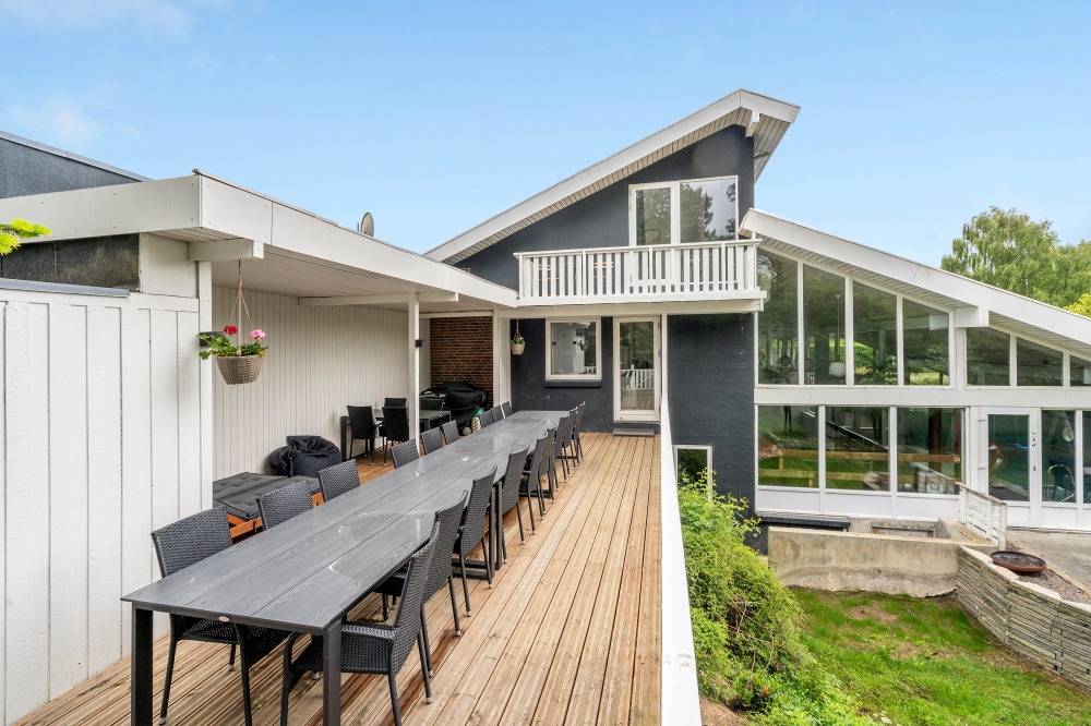Das Luxusferienhaus Nr. 373 hat eine tolle Terrasse, die mit hochwertigen Gartenmöbeln für 20 Personen ausgestattet ist.