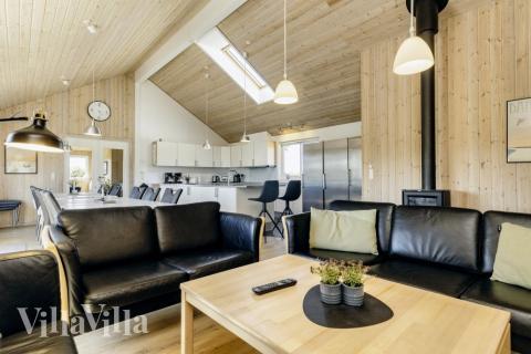 In der Sofalandschaft des Ferienhauses Nr. 267 kann man es richtig gemütlich machen.