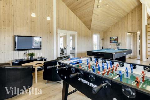 Veranstaltet ein Turnier im Aktivitätsraum, wenn ihr das Ferienhaus Nr. 267 in Nordjütland besucht.