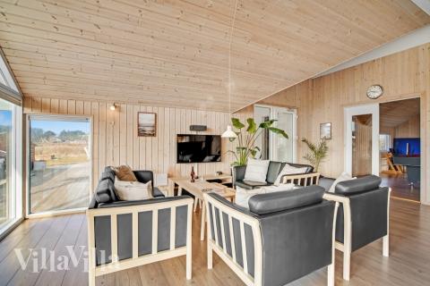 Das Wohnzimmer im Luxusferienhaus Nr. 236.