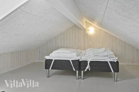 Einige der 16 Schlafgelegenheiten befinden sich im Luxusferienhaus Nr. 193 auf dem ausgebauten Dachboden