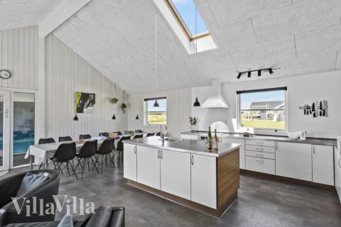 Die Küche im Luxusferienhaus Nr. 193 ist gut eingerichtet.