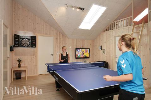 Für die Unterhaltung der ganzen Familie ist mit Billard/Tischtennis und Dart im Aktivitätenraum gesorgt