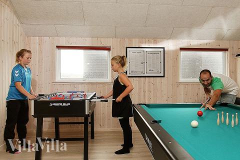 Im Aktivitätenraum können Sie sich auch gegenseitig zu einer Partie Tischfußball herausfordern