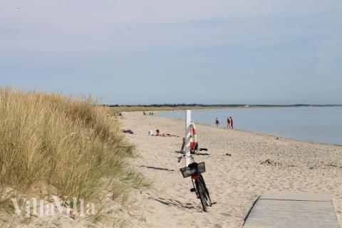 Der Strand in der Nähe von Luxusferienhaus Nr. 304.