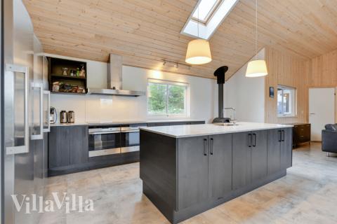 Die Küche im Luxusferienhaus Nr. 231 ist gut eingerichtet.