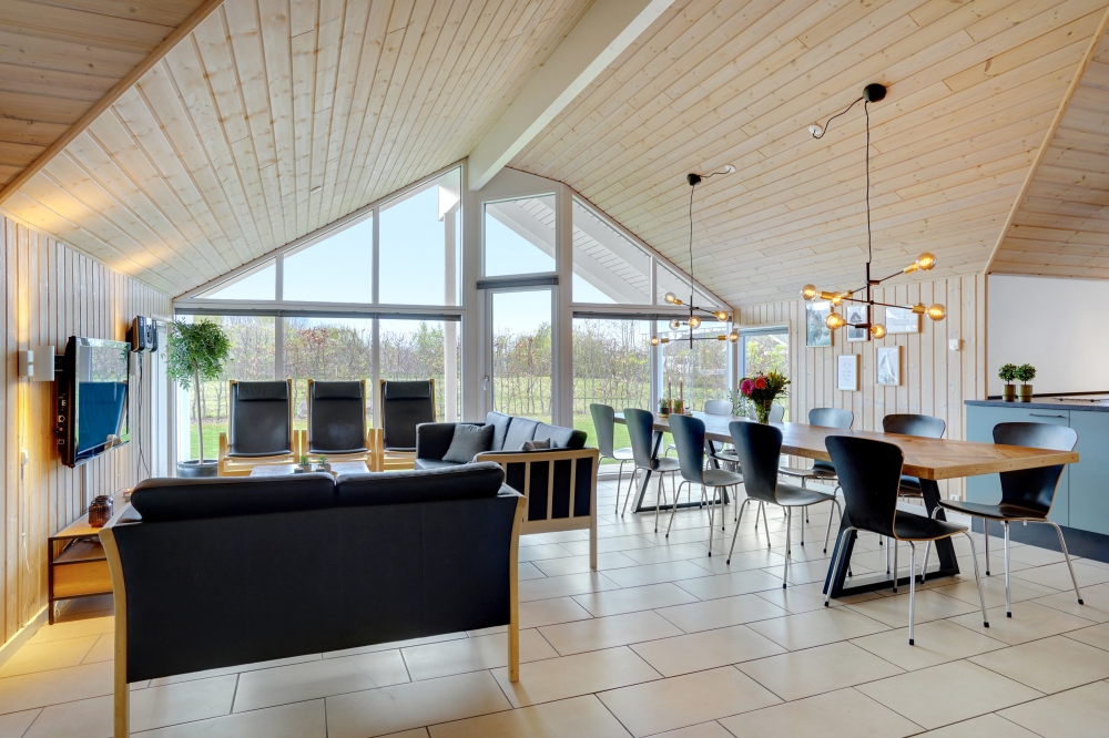 Das Wohnzimmer im Luxusferienhaus Nr. 264.