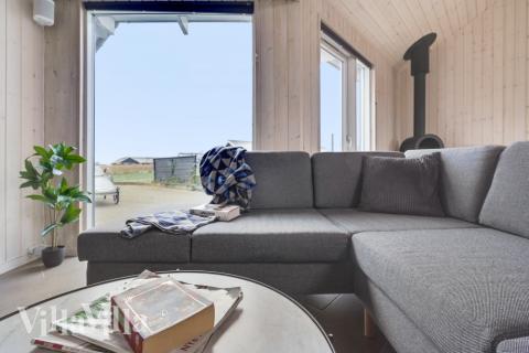 In der Sofalandschaft des Ferienhauses Nr. 234 kann man es richtig gemütlich machen.