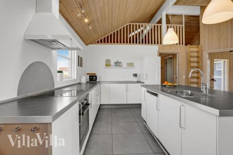 Die Küche im Luxusferienhaus Nr. 241 ist gut eingerichtet.