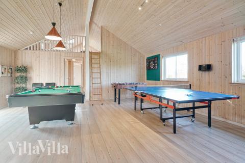 Veranstaltet ein Turnier im Aktivitätsraum, wenn ihr das Ferienhaus Nr. 237 in Südjütland besucht.