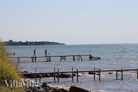 Der herrliche Strand in der Nähe von Luxusferienhaus Nr. 237 bei Südjütland.