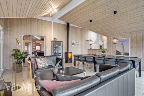 Das Wohnzimmer im Luxusferienhaus Nr. 262.