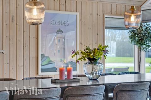 Aufenthaltsraum mit Platz für 14 im Luxusferienhaus Nr. 262.