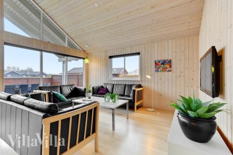 In der Sofalandschaft des Ferienhauses Nr. 280 kann man es richtig gemütlich machen.