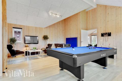 Veranstaltet ein Turnier im Aktivitätsraum, wenn ihr das Ferienhaus Nr. 280 in Südjütland besucht.
