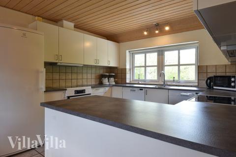 Die Küche im Luxusferienhaus Nr. 146 ist gut eingerichtet.