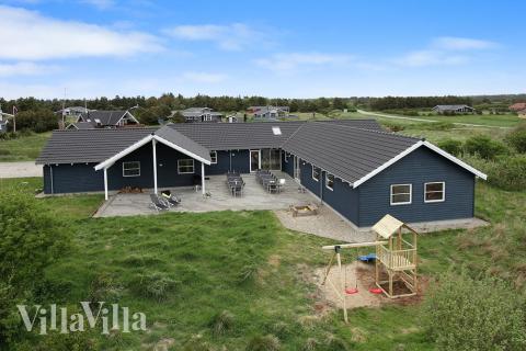 Urlaub in diesem Luxusferienhaus in der Nähe der Sandstrände bei Vejers machen