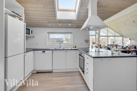 Die Küche im Luxusferienhaus Nr. 232 ist gut eingerichtet.