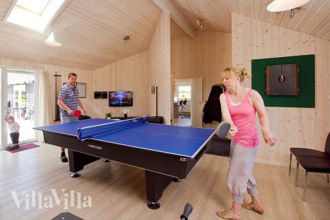 Das Haus ist mit einem breiten Fächer spaßiger und unterhaltender Aktivitätsmöglichkeiten für Kinder und Erwachsene ausgestattet