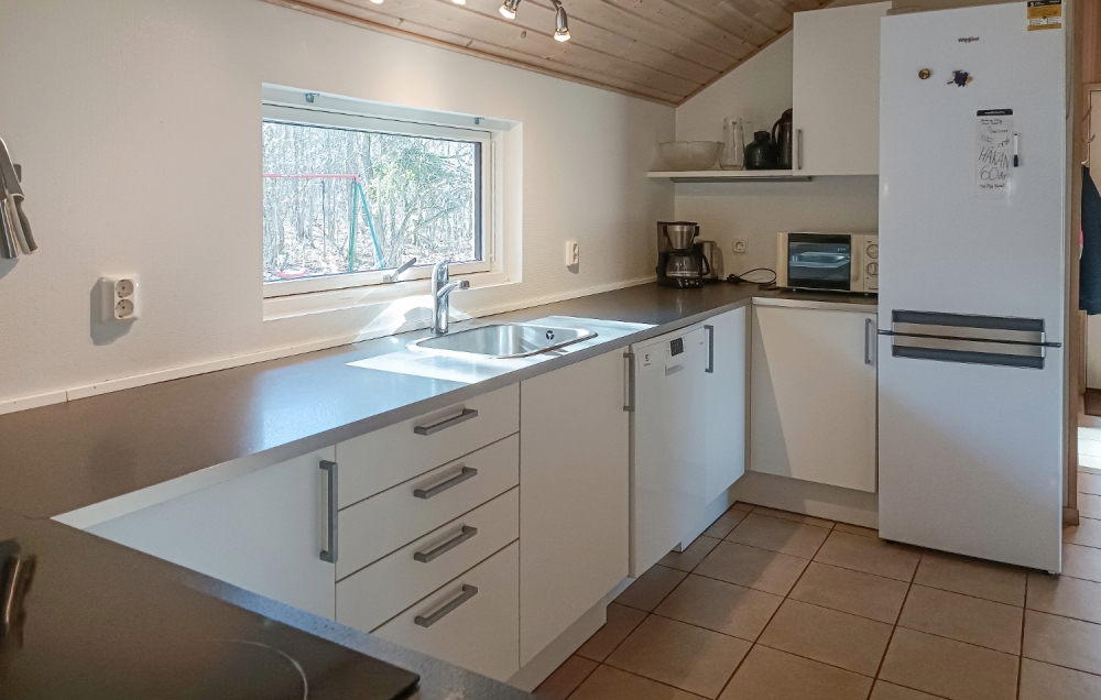 Die Küche im Luxusferienhaus Nr. 244 ist gut eingerichtet.