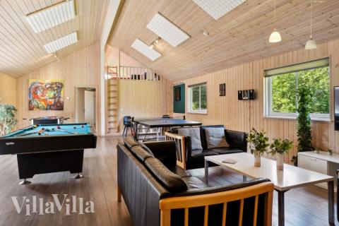 Veranstaltet ein Turnier im Aktivitätsraum, wenn ihr das Ferienhaus Nr. 261 in Westjütland besucht.