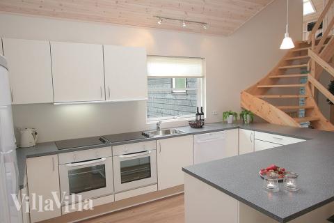 Die Küche hält alles parat, was man zum Kochen in den Ferien benötigt