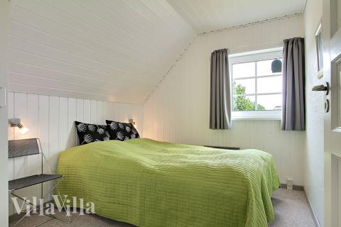 Die Schlafzimmer sind hell und einladend