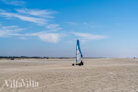 Der Strand in der Nähe von Luxusferienhaus Nr. 179.