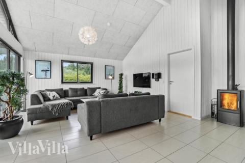 Das Wohnzimmer im Luxusferienhaus Nr. 276.