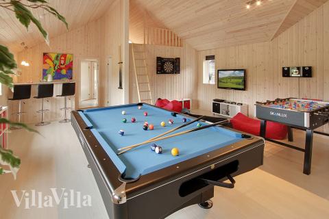 Die vielen im Haus möglichen Aktivitäten garantieren begebenheitsreiche Ferien - egal, welches Wetter draußen herrscht