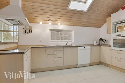 Die Küche im Luxusferienhaus Nr. 159 ist gut eingerichtet.