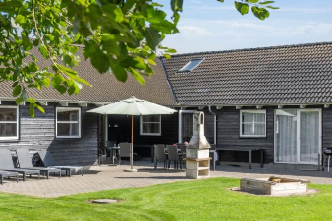 Das Luxusferienhaus Nr. 177 hat eine tolle Terrasse, die mit hochwertigen Gartenmöbeln für 24 Personen ausgestattet ist.