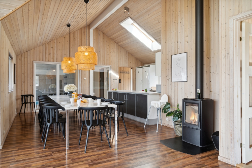 Das Luxusferienhaus Nr. 282 hat einen wunderschönen Aufenthaltsraum.