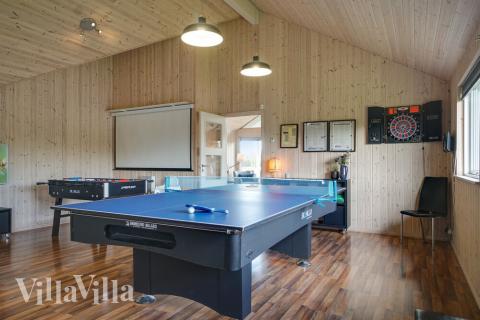 Veranstaltet ein Turnier im Aktivitätsraum, wenn ihr das Ferienhaus Nr. 285 in Lolland/Falster/Mön besucht.