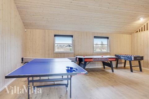 Veranstaltet ein Turnier im Aktivitätsraum, wenn ihr das Ferienhaus Nr. 206 in Lolland/Falster/Mön besucht.