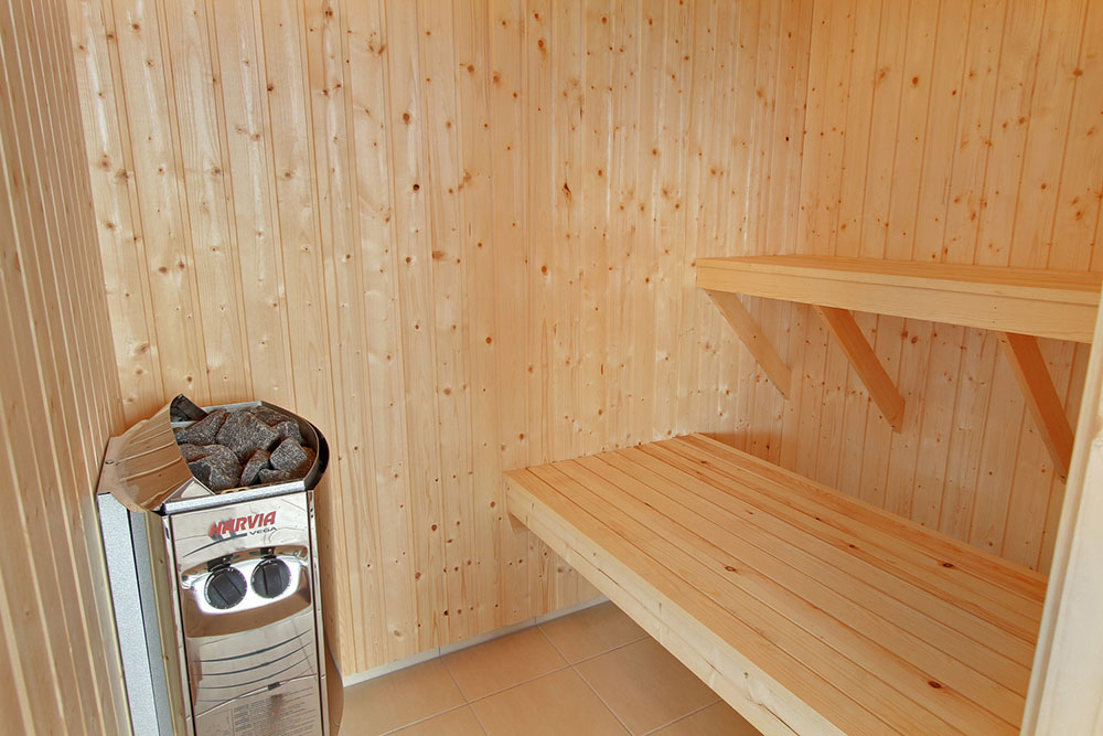 Herrlich in der sauna zu entspannne