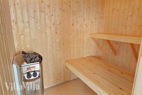 Herrlich in der sauna zu entspannne