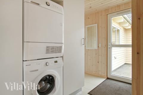 Der geräumige Eingangsbereich im Luxusferienhaus Nr. 306 in Lolland/Falster/Mön