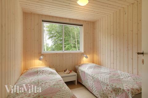 Die Schlafzimmer sind alle mit 2 Einzel- oder 2 Doppelbetten eingerichtet