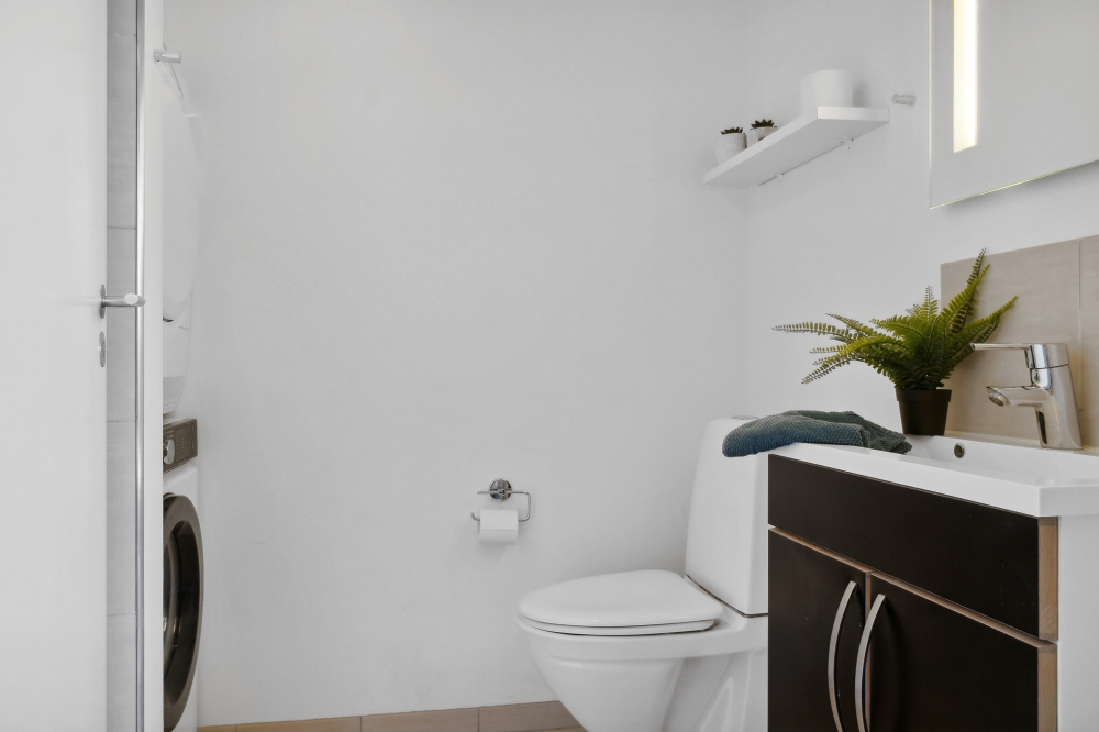Eines der Badezimmer im Luxusferienhaus Nr. 314