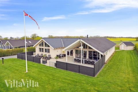 Dieses schöne Poolhaus Nr. 315 mit Platz für 18 Personen liegt in Fünen und seine Inseln