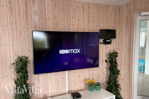 Die Couchecke im Luxusferienhaus Nr. 316 in Fünen und seine Inseln.